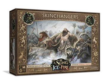 Cmon A Song Of Ice And Fire Tabletop Miniatures Free Folk Skinchangers Unit Box - Harness The Power Of Beasts! Strategy Game For