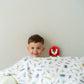 Adenzai 12'' Red Plush Toy - Super Soft Stuffed Animal for Kids, Perfect Birthday Gift