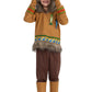 Dress Up America Eskimo Costume For Kids - Inuit Winter Dress Up For Boys And Girls