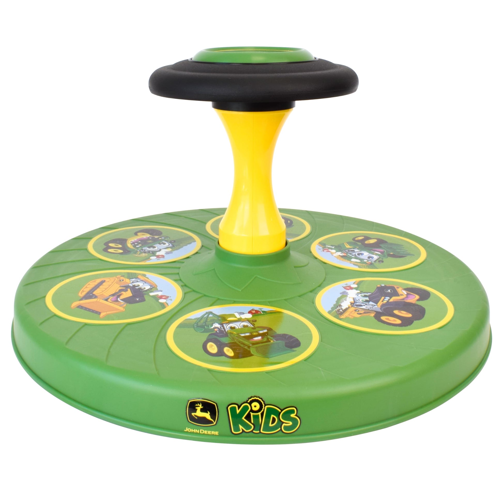 John Deere Twist-N-Twirl Spinning Activity Toy for Toddlers - Balance and Coordination Ages 18 Months+