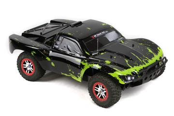 SummitLink Compatible Custom Body Muddy Green Over Black Replacement for 1/10 Scale RC Car or Truck (Truck not included) SS-BG-0