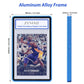 ZINHO Graded Card Case Magnetic Aluminum Alloy Slab Protector Display Case Fits 35PT PSA/CGC/CSG Cards, UV Protection (Blue)