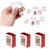 3 Decks Mini Playing Cards, Party Spoof Fun Smal Playing Cards, Miniature Poker Cards, Mini Poker Game for Adults, Party Favor, 