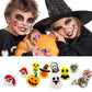 Halloween Light Up Rings 60Pcs Halloween LED Glow Rings for Kids Halloween Party Favor Non-Candy Treats Trick or Treat Goodie Ba