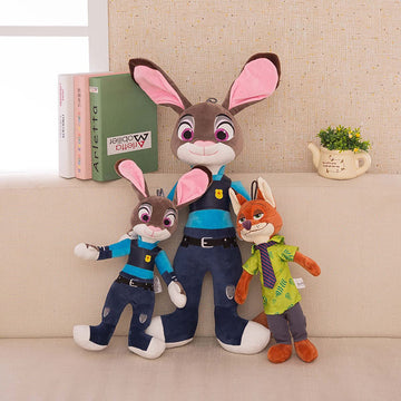 My Super Star Rabbit Stuffed Plush Toys Gifts For Friends Family Kids Christmas Halloween Chidlren Day 15'' Height Large (1 Piece) Not Vacuum Sealed