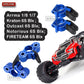 RCMYou Front Knuckles Steering Blocks & Rear Hub Stub Axle Carriers Upgrades Part for ARRMA 1/8 Kraton/Notorious/Outcast 6S BLX
