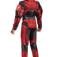 Disguise Halo Infinite Red Spartan Costume  Kids Size Video Game Inspired Character Jumpsuit  Classic Child Size Large (10-12) Red & Black