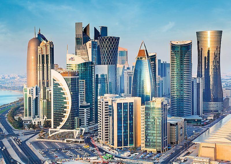 Trefl 2000 Piece Jigsaw Puzzle  Doha  Qatar
