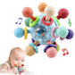 Anzimo Baby Sensory Teething Toys - Baby Teethers Montessori Toys - Gifts For Infant Newborn Boys Girls 0 3 6 9 12 18 Months 1 O