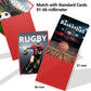 1000 Counts Card Sleeves, Matte Card Sleeves Deck Card Protectors, Trading Card Sleeves Fit For Mtg, Baseball Cards, Sports Cards, Game Cards (Matte Red)
