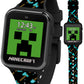 Minecraft Kids Smart Watch - Interactive Touchscreen With Games, Camera, Step Counter, Alarm, Timer, Voice Recorder, And Cool Minecraft Silicone Strap - Fits Wrists 5.5' To 8.0'