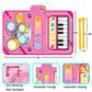 Toys For 1 Year Old Girl Gifts,2 In 1 Piano Mat Montessori Toys For 1 2 Year Old Girl,Educational Musical Toy First Birthday Gifts For 1 2 3 Year Old Girls,Christmas Stocking Stuffers For Toddler Girl