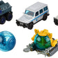 Matchbox Jurassic World 1:64 Die-Cast Vehicle & Dinosaur 5-Packs, 5 Cars & 1 Mini Figure, Toy Set & Collectible