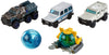 Matchbox Jurassic World 1:64 Die-cast Vehicle & Dinosaur Set, 5 Cars & Mini Figure, Medium, Multicolor, Model FMX40