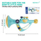Iiromeci Musical Toys For Kids, Little Trumpet Toy For Toddlers, Baby Educational Toys, Infants Music Toys For Girls Boys Ages 1