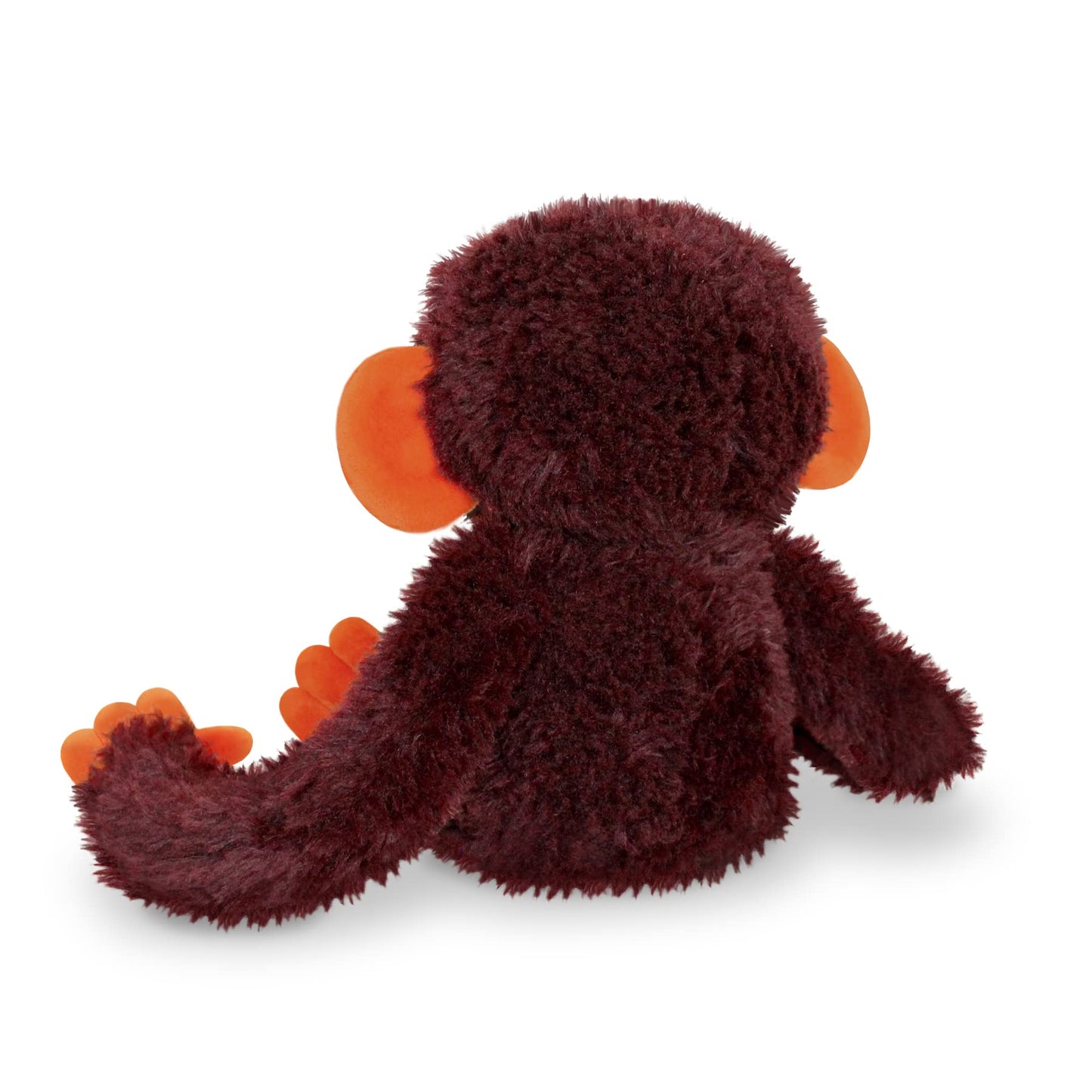 YOTTOY Grumpy Monkey Plush Toy - 7.5" Soft Stuffed Animal, Shaggy Brown Fur, Model 688