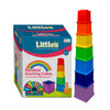 LittleS Rainbow Stacking Cubes I Activity Toy For Babies I Multicolor I Infant & Preschool Toys I Develops Motor & Reasoning Sk