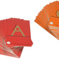 Didax Sandpaper Letters Set - 54 Tactile Alphabet Cards for Pre-K to 1st - Uppercase & Lowercase - Medium - Model 2-902