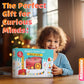 Domino Train Set For Kids – Automatic Domino Laying Toy, Montessori Stem Learning Gift For Boys & Girls Ages 3-8, Fun Educational Toddler Toy, Birthday Present For 3-5 Year Olds