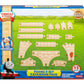 Fisher-Price THOMAS & FRIENDS Wooden Railway Figure 8 Set Expansion Pack - Natural, One Size, Model Y4088