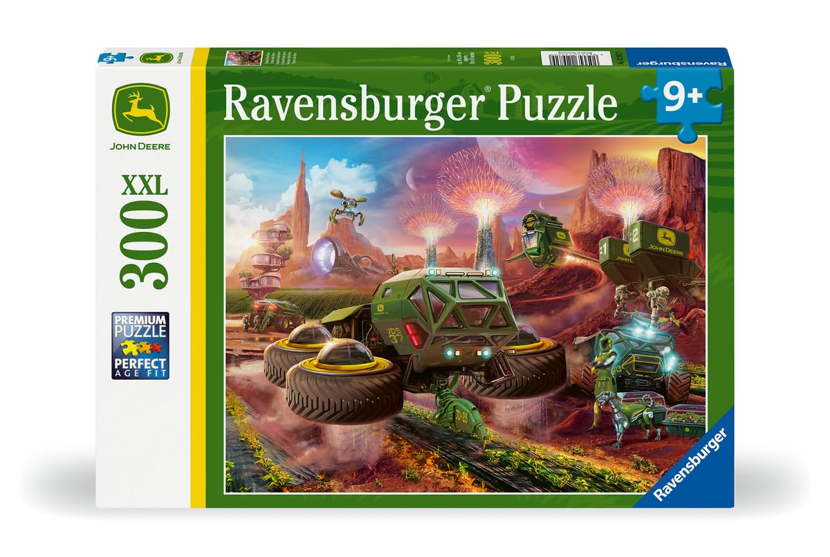 Ravensburger Future John Deere 300 Xxl Piece Jigsaw Puzzle For Kids - Every Piece Is Unique, Pieces Fit Together Perfectly
