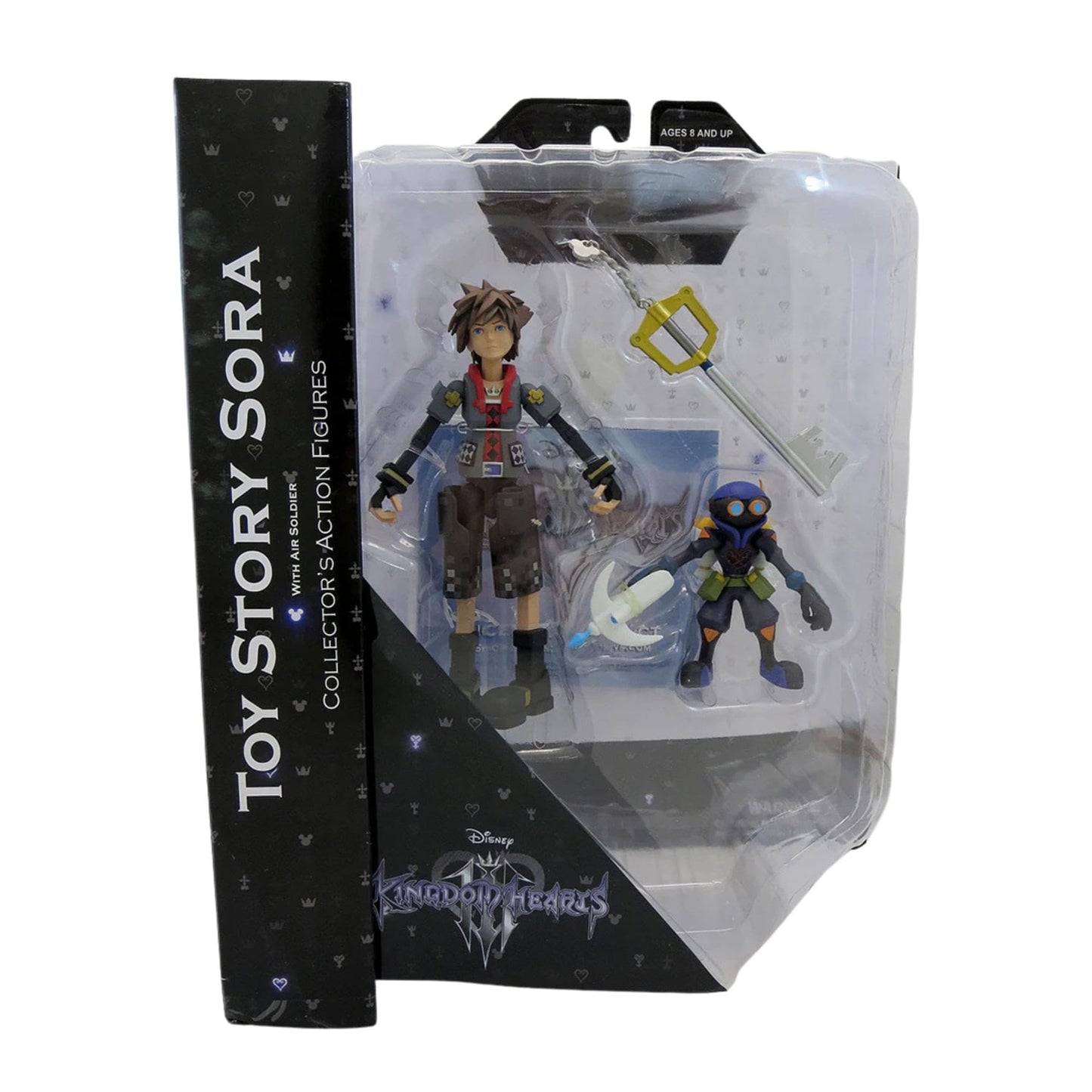 Diamond Select Toys Kingdom Hearts 3: Toy Story Sora & Air Soldier Heartless Select Action Figure Two Pack  Multicolor (JAN198861)
