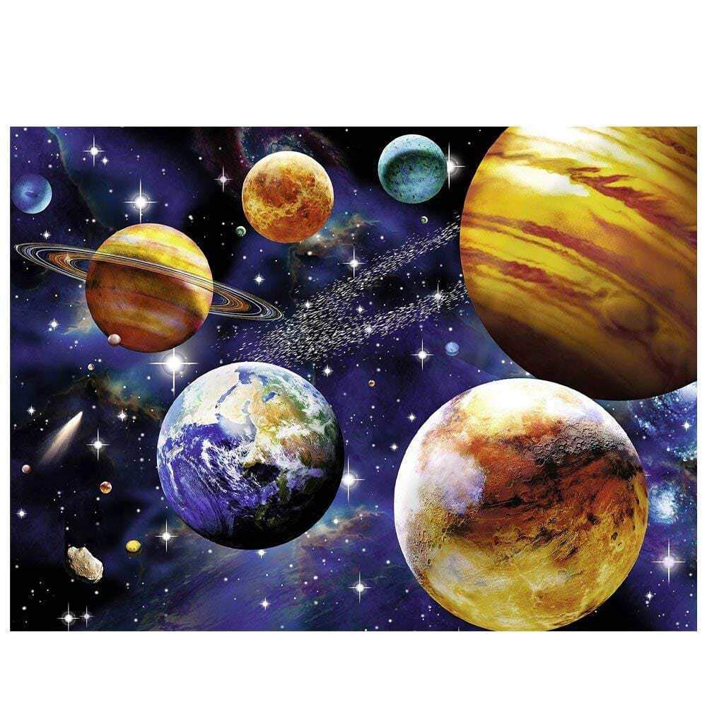 Ravensburger Space 100-Piece Jigsaw Puzzle For Kids - Unique, Pieces | Engaging Space-Themed Artwork | Enhances Concentration And Creativity | Ideal Gift For Birthdays And Holidays