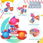 12 PCS Push Pop Bubble Sensory Fidget Spinner Stress Relief Toy  Simple Popper Squeeze Toy Birthday Gift Halloween Christmas Party Favors Supplies Bag Filler for Kid mature-themed  Office Toy Classroom Prize