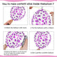 Purple Balloons, 55Pcs Dark Purple Party Balloons 12 Inch Pearl Pale Pink And Purple Latex Balloons Light Purple Helium Balloons