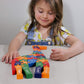 Toys of Wood Oxford Wooden Giraffe Alphabet & Number Blocks Puzzle - Large 41cm Educational Toy for 3 Year Olds