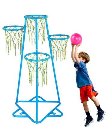 VEVOR Indoor Basketball Hoop for Kids, Over The Door Mini Basketball Hoops with Electronic Scoreboard, Mini Hoop with Scoring & 