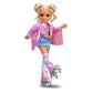 NANCY 16 Roller Skating Fashion Doll with Stylish Retro Outfit and Articulated Joints, for Ages 3+