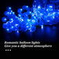 Aogist 50 Pcs Blue Led Balloon Light, Round Led Ball Lamp Tiny Led Lighting Decoration For Indoor Outdoor Party Event Fun Wedding Festival Birthday Halloween Christmas Party Supplies