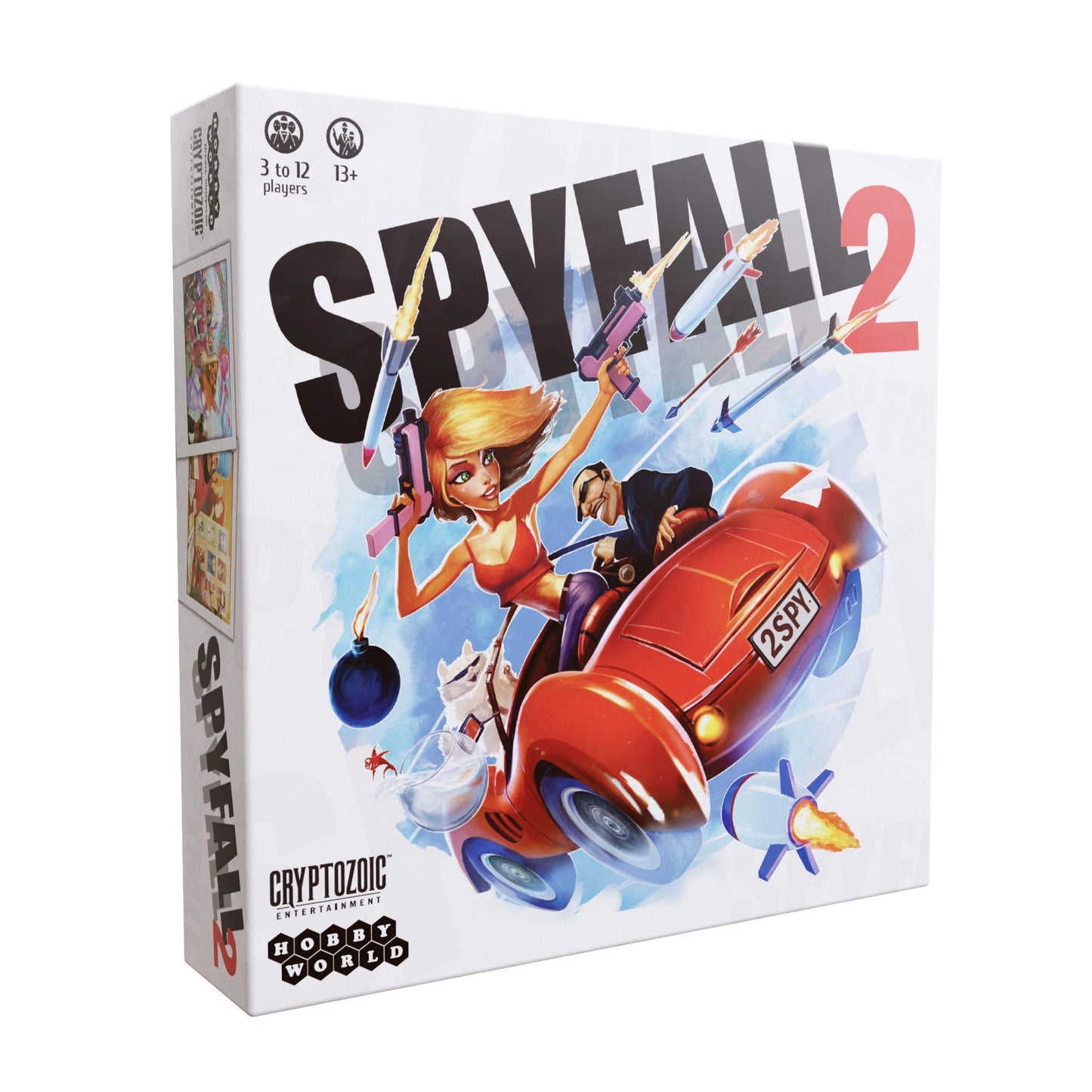 Cryptozoic Entertainment Ctz02128 Spyfall 2 Board Game