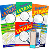 Spanish Word Find Puzzle Books For Adults Seniors -- Set Of 6 Word Search Books (Over 390 Puzzles Total) ~ Libros De B  Squeda D