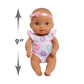 Waterbabies Doll Sweet Cuddlers, Donuts, Support A Partnership With Charity: Water, Water Filled Baby Doll, Kids Toys For Ages 3 Up By Just Play