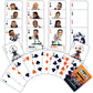 MasterPieces Playing Cards - Chicago Bears All-Time Greats Playing Cards - Officially Licensed Playing Card Deck for Adults, Kid