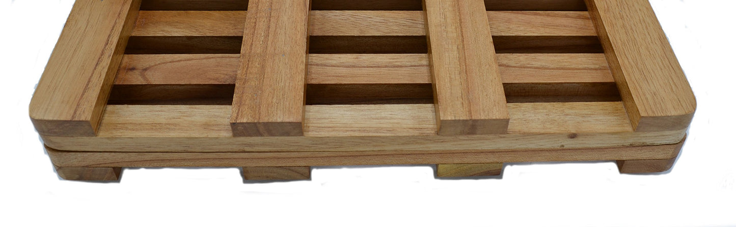 EISCO Wooden Herbarium Press Frame: 12 x 18 inches with 2 Buckle Straps