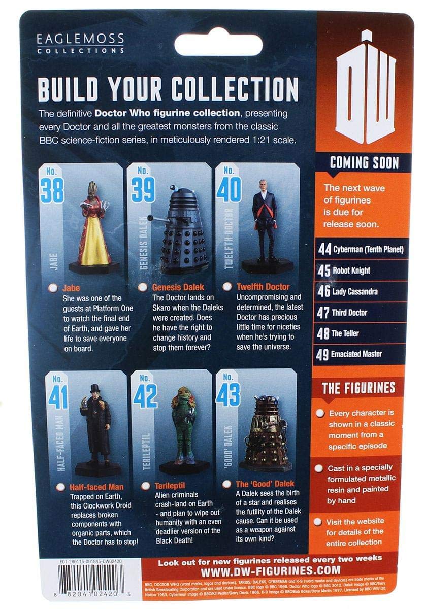 Doctor Who 4' Resin Figure: Tenth Planet Cyberman