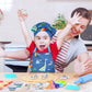 Aoskie Kids Baking Set with Dinosaur Apron and Chef Hat, Cooking Chef Set Baking Supplies Dress Up Role Play Toys Gift for 3-8 Y