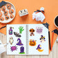 Xzentira, 100 Pcs Halloween Stickers For Kids Teens Adults, Halloween Cartoon Pumpkin Themed Stickers, Vinyl Waterproof Holiday