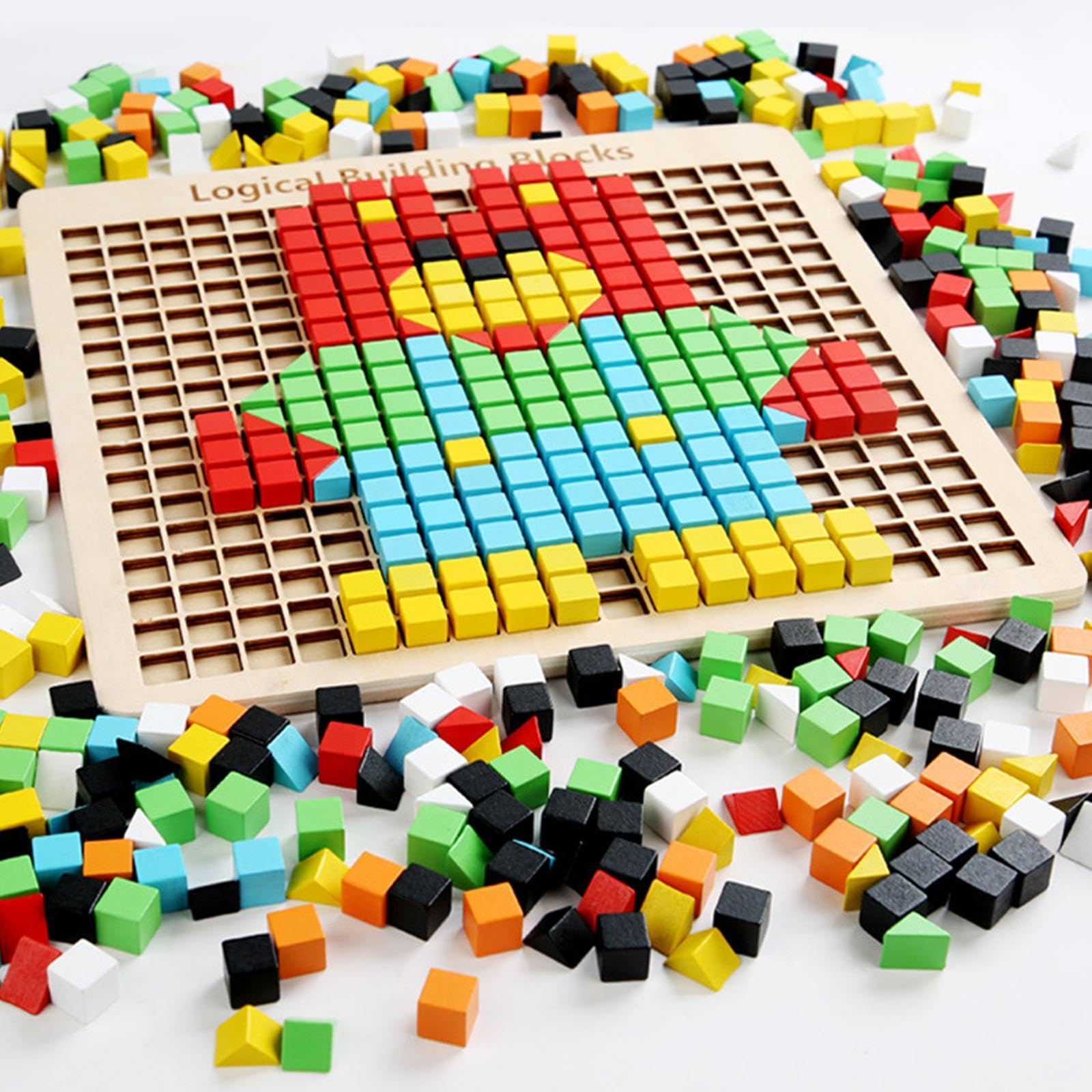 Trendivibe Building Blocks Toy Classic Building Brick Set For Kids Children Age 5