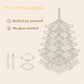 Rowood 3D Puzzles For Adults, Wooden Model Kits For Adults To Build, Gift On Birthday Christmas - Five-Storied Pagoda (275 Pcs)