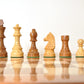 Palm Royal Handicrafts Carved 3.75 Inches Staunton Wooden Chess Pieces Only With 32 Chessmen And 2 Extra Queens Made Of Boxwood 