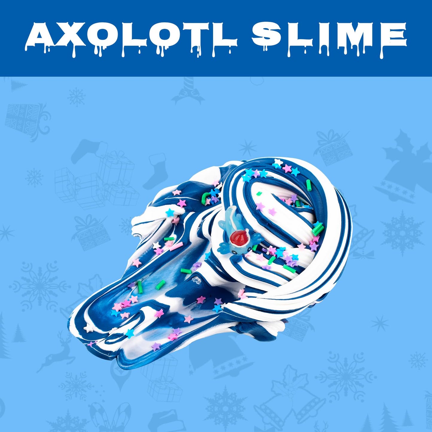 Axolotl Scented Butter Slime, Non Sticky,Stress Relief,Super Soft And Stretchy Clay Sludge Toy,Birthday Gifts,Diy Slime Party Fa