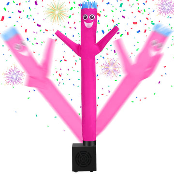 Poen Easter Basket Stuffers Easter Gift For Kids Wacky Waving Inflatable Tube Guy Mini Inflatable Tube Man With Blower Desktop O