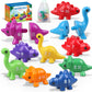 Toddler Dinosaur Montessori Toys For 1 2 3 4 Year Old Boy Girl Birthday Gift - Kids Preschool Learning Activities Educational Tr