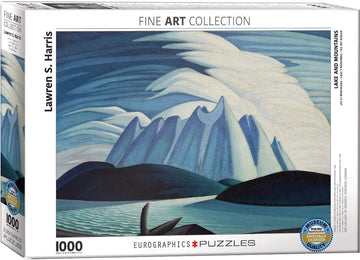 Lake And Mountain By Lawren Harris