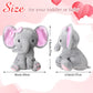 Zomiboo 3Pcs 8' Elephant Stuffed Toys - Cute Plush Animals For Baby Girls & Boys, Nursery Bed Decor