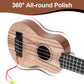 Raimy 17In Kids Ukulele Guitar - 4 Strings Mini Guitar Children Musical Instruments Educational Toys With Picks For Toddler Kids
